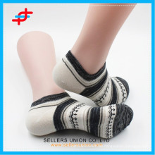 Summer Fashion Thin Stripe Ankle Baumwollsocken Hersteller Großhandel